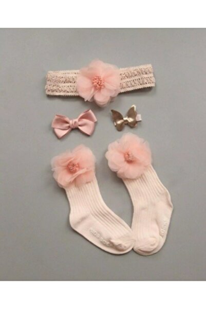 drool Sada 4 kusů - sosete s accesorii (Model: C)