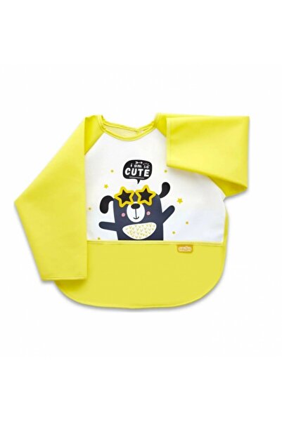 Babyjem Bavetă Polly cu mâneci și buzunar (Culoare: Albastru)