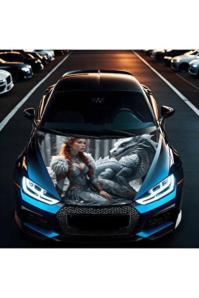 Avex Folie Capota Auto 'Hood Art' rezistenta la exterior, marime L (180 x 130...