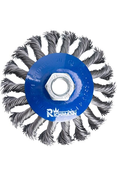 richmann Perie de sârmă de oțel, tip cupă, cu fire, M14, 100 mm,