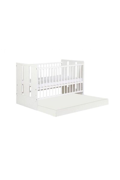 JollyMag Patut copii lemn cu sertar KLUPS Paula Alb