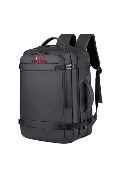 JollyMag Rucsac extensibil Mercaton, compatibil cu laptop-uri pana la 17.3", ...