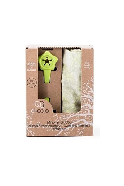 eKoala Set înfășat și suport pentru bavetă, eKoala, verde