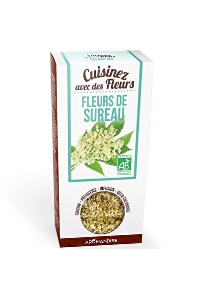 JollyMag Flori de soc uz culinar bio, 30g, Aromandise