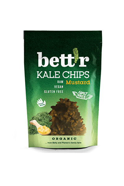 BETTR Chips din kale cu mustar raw 30 g