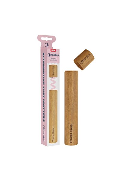 JollyMag Etui din bambus pentru periuta de dinti Nordics