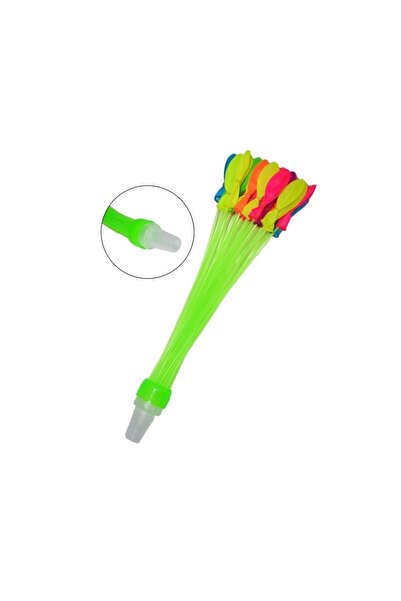 Gimihome Set 37 Baloane cu Apă Multicolore cu Sistem de Umplere la Robinet