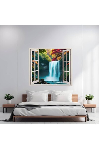 Avex Folie colorată imprimată pentru decorarea peretelui, dimensiune 125 x 11...