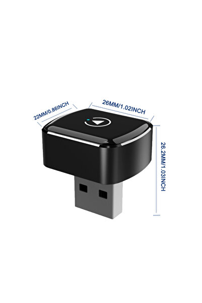 Choice محول M26 2 في 1 للسيارة لاسلكي CarPlay ومحول Android Auto، اتصال سريع ...