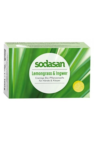 Sodasan Sapun crema bio lemongrass si ghimbir 100g SODASAN