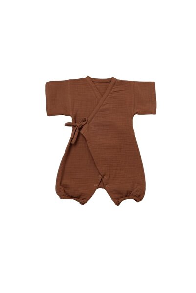 BabyCosy Ολόσωμη φόρμα από μουσελίνα, BabyCosy, 100% βαμβάκι, καραμέλα (Μέγεθ...