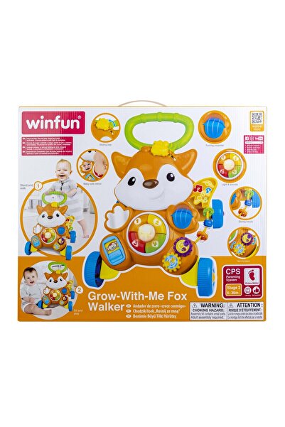 WINFUN Antemergator Vulpe Cu Lumini Si Sunete Pentru Bebelusi,
