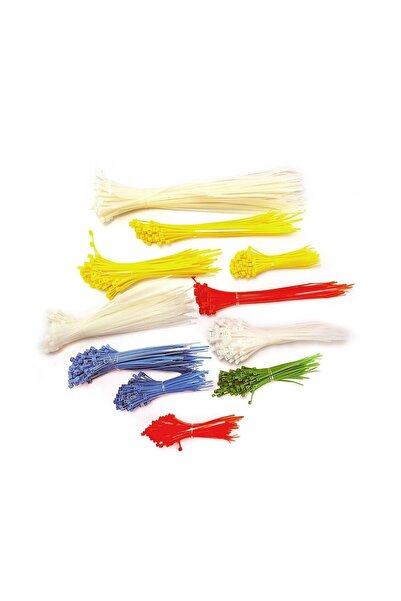 Strend Pro Set 1000 de cleme de plastic multicolore cu fermoar