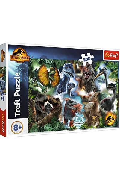 JollyMag PUZZLE TREFL 300 JURRASIC WORLD DINOZAURII FAVORITI