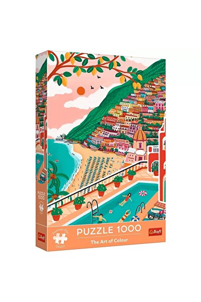 Trefl Puzzle Trefl Premium Plus - Positano Italia, 1000 piese