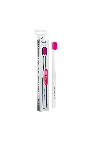 Nordics Periuță de dinți PREMIUM pentru adulți, 12000 de peri, super moale, a...