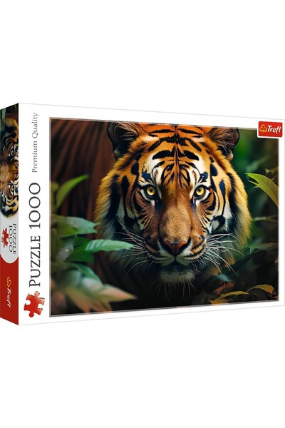Trefl Puzzle Trefl Tigru Salbatic, 1000 piese