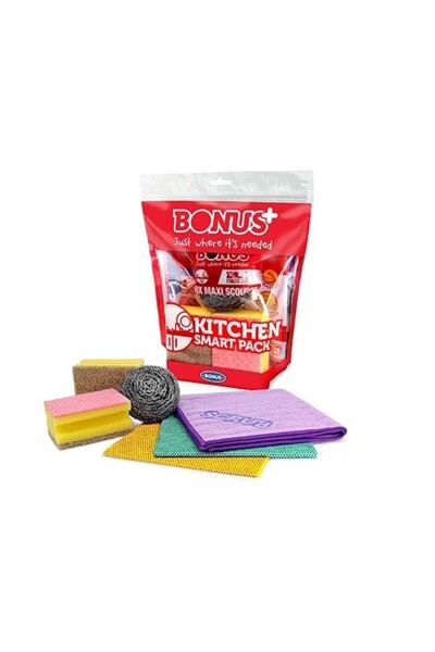 Gimihome Set pentru curatarea bucatarie 7 piese, Bonus Kitchen Smart Pack, B 471