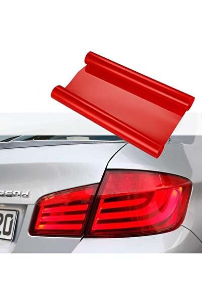 JollyMag Folie protectie faruri / stopuri auto - Rosu (pret/m liniar)