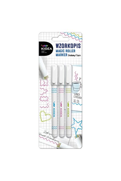 JollyMag Set magic roller marker 3/set, WM3KKA, Kidea