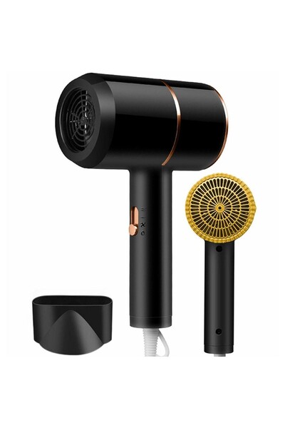 OEM Uscator de par pentru casa sau calatorii, alimentare 220V, culoare Neagra...