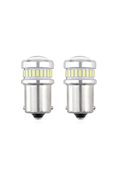 JollyMag Set becuri auto cu LED CANBUS compatibil P21 R5W/R10W 30 SMD Alb 12V...