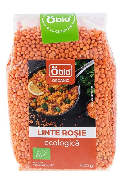 JollyMag Linte rosie bio 400g Obio