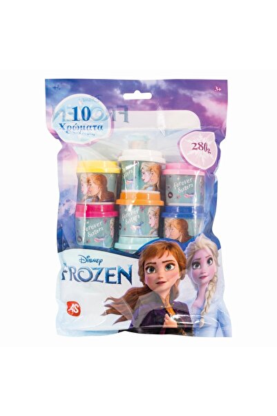 As Set de joacă Art - Plastilină Disney Frozen, 10 recipiente, 280g