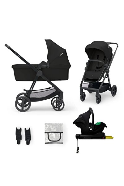 JollyMag CARUCIOR KINDERKRAFT NEWLY, 4 IN 1, CLASSIC BLACK