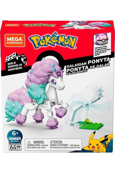 Pokemon Mega Construx Ponyta Galarian
