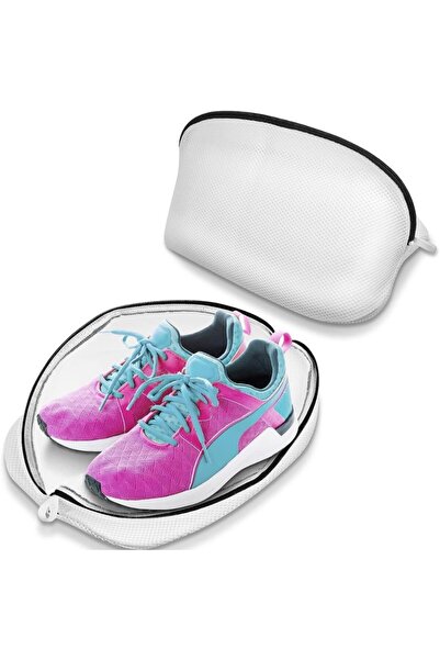 OEM Set 2 Saculeti poliester cu fermoar spalarea si protejarea pantofilor si ...