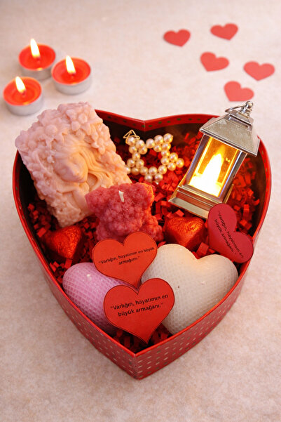 Lumera Accessory Kişiye Özel Çakmaklı Sevgililer Günü Hediye Kutusu | İsim Ya...