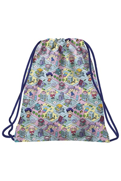 OEM Sac sport pentru pantofi, Derform, BackUp, 35x45 cm, Multicolor, WOB5A01