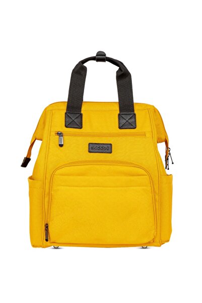 JollyMag Rucsac multifuncțional pentru mame Skiddou Astrid, galben