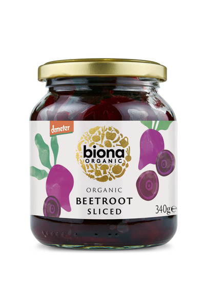 JollyMag Sliced ​​beetroot, organic, 340g, Biona