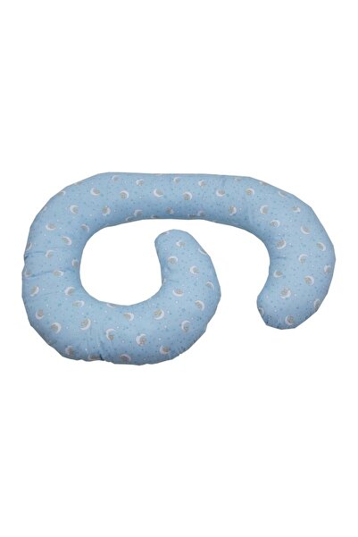 JollyMag Multifunctional Nursing Pillow MyKids Cat on Moon Blue