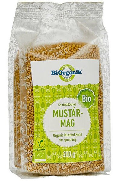 JollyMag Mustar boabe pentru germinat bio 200 g Biorganik