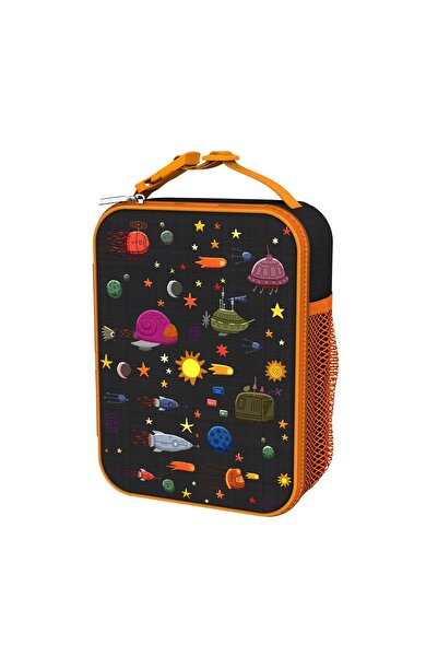 JollyMag Geantă termică pentru prânz, 26,5 x 19,5 cm, Nave spațiale - Ion 8