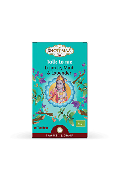Shotimaa Ceai Chakras - Talk to Me - lemon dulce, menta si lavanda bio