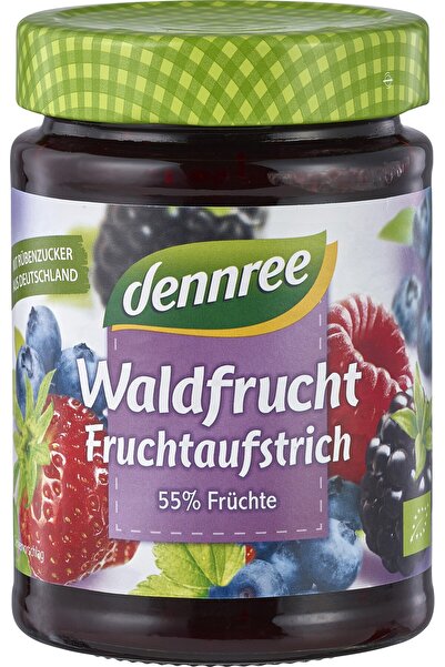 Dennree Dulceață de fructe de pădure 340g