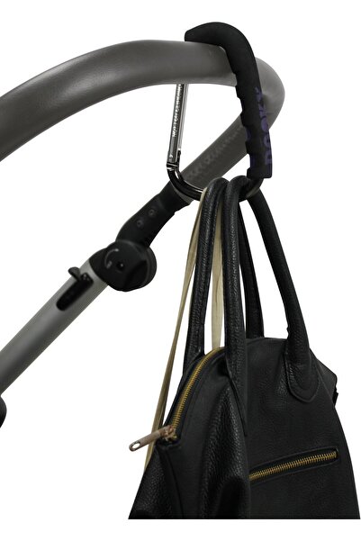 DOOKY Γάντζος καροτσιού γενικής χρήσης μαύρος