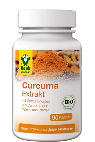 RAAB Turmeric (curcuma) FORTE bio 500 mg, 90 capsule