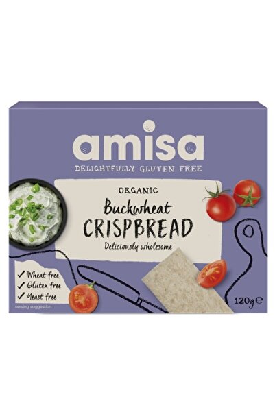 JollyMag Crispbread (painici) din hrisca integrala fara gluten bio 120g Amisa