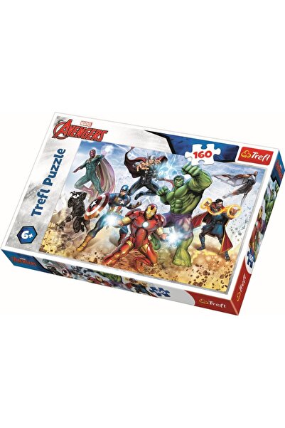 Trefl Puzzle Trefl Avengers Pregatit pentru salvarea lumii, 160 piese