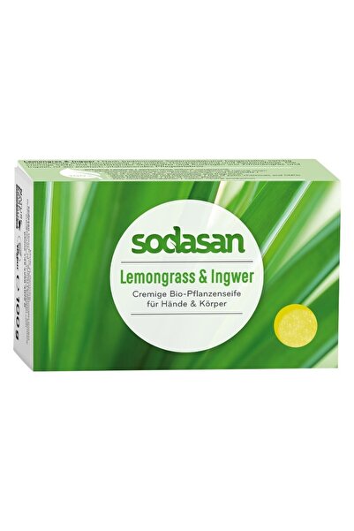 JollyMag Sapun Crema Bio Lemongrass si Ghimbir 100 Gr Sodasan