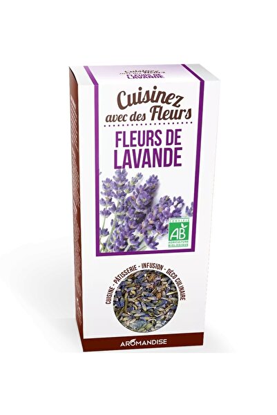 Aromandise Flori de lavanda uz culinar bio, 40 g,
