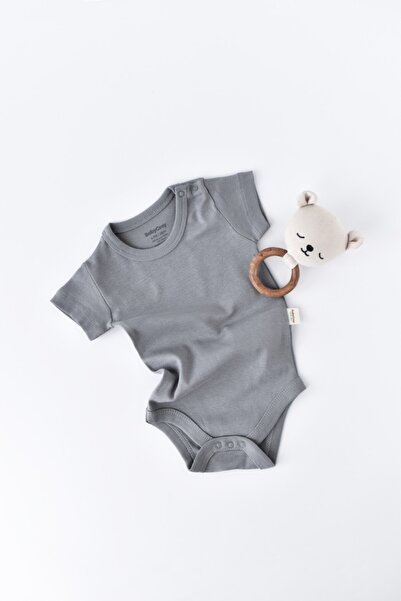 BabyCosy Body din bumbac Gri