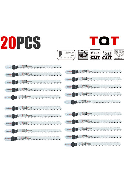 Choice 20Pcs 5-20Pcs Hcs Jigsaw Blades T144D-T244D T-Shank Assorted Saw Blade...