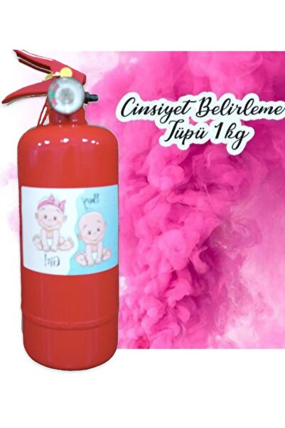 P POYRAZ 1 kg Cinsiyet Belirleme Tüpü Pembe Sprey