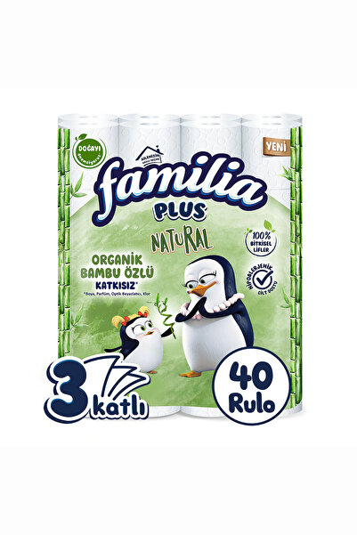 Familia Plus Natural 40'lı Tuvalet Kağıdı